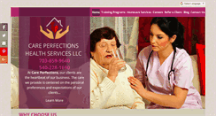 Desktop Screenshot of careperfections.com