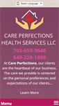 Mobile Screenshot of careperfections.com